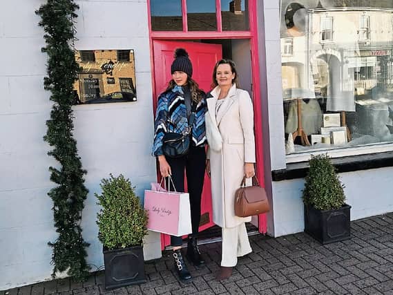 There is a great selection of winter coats and jackets available in our local boutiques. These looks are from Lady Penelope and Zapato Shoe Boutique, Adare