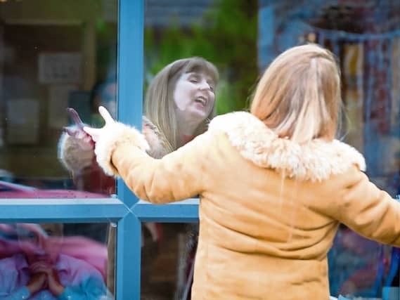 Sandra Oman, soprano, at Athlunkard Nursing Home, Westbury | PICTURE: Keith Wiseman