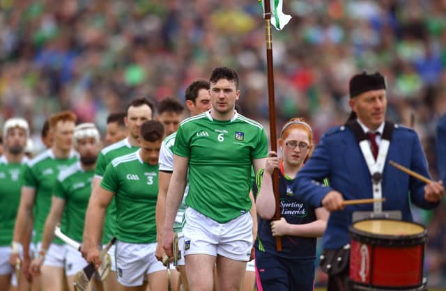 Limerick captain Declan Hannon