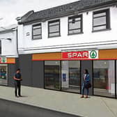 An architect's impression of how the new store might look