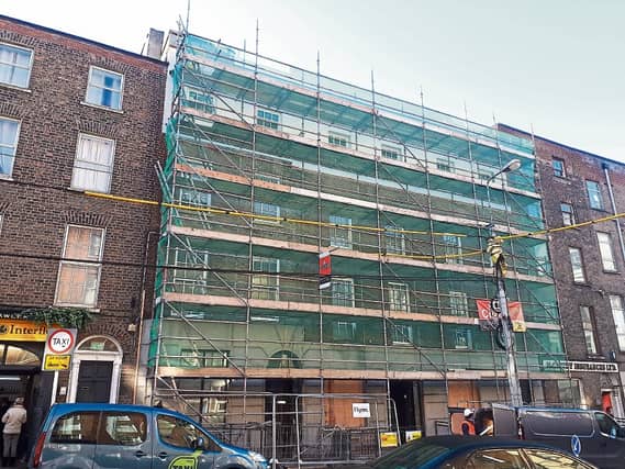 The site at Cecil Street