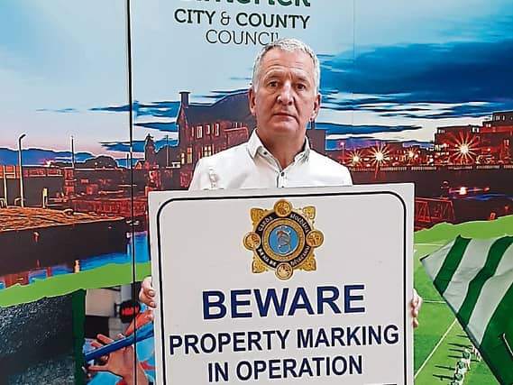 James O'Neill, founder of Property Marking Ireland