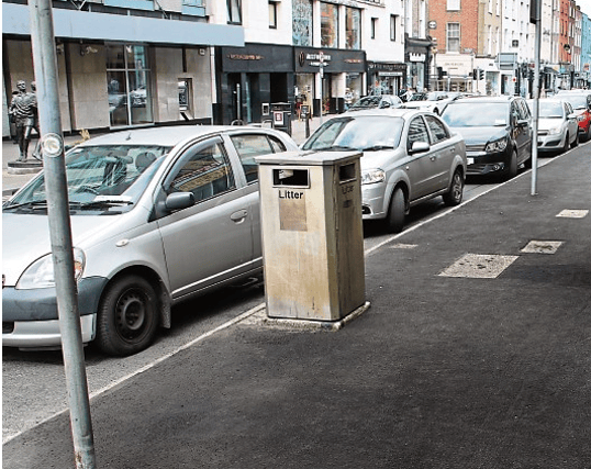 According to the latest IBAL report, the judges found O'Connell Street to be 'heavily littered'