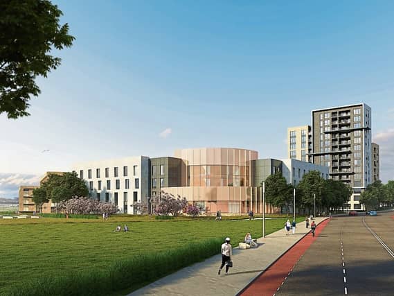 An architect's impression of the proposed development