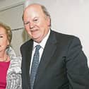 Ms Noonan is pictured above right with her brother, former Minister for Finance Michael Noonan who identified her body