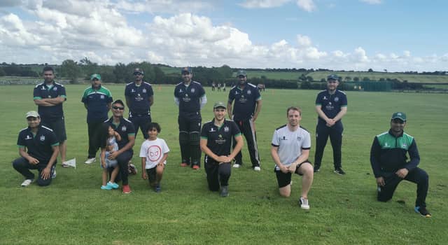 The Limerick Cricket Club side which defeated Galway on Sunday