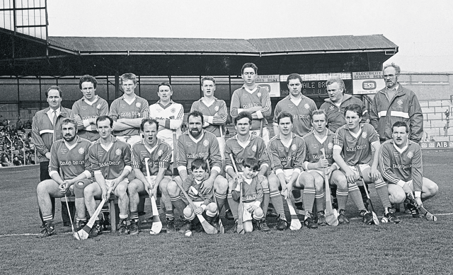Ballybrown pictured in Croke Park ahead of the 1990 final
