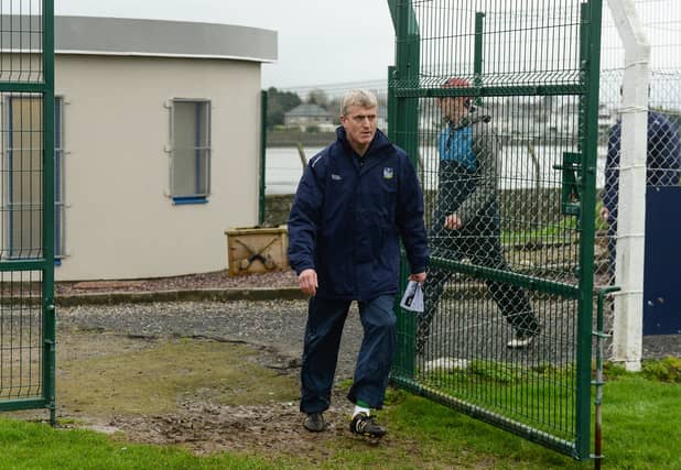 Limerick manager John Kiely prior to the Co-Op Superstores Munster Senior Hurling League First Round match between Waterford and Limerick at Fraher Field in Dungarvan, Co. Waterford. Photo by Piaras Ó