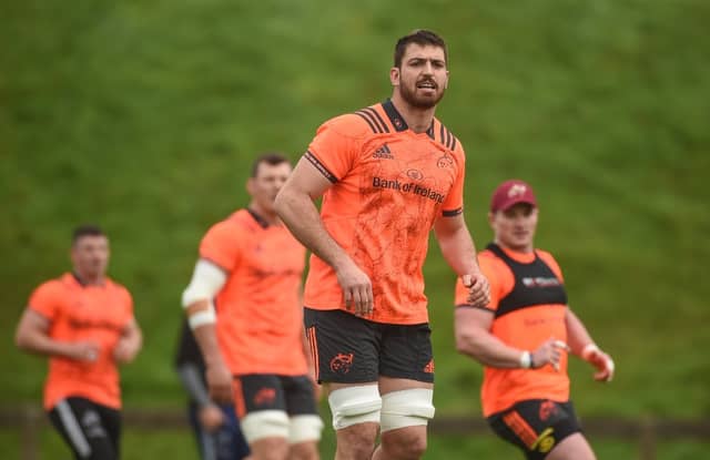 Jean Kleyn who starts in the second row.