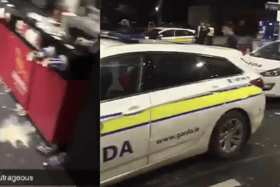 Screengrabs of the video that went viral on social media