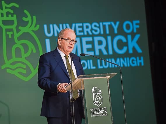 Dr Des Fitzgerald, UL president
