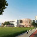 A graphic impression of the proposed new development