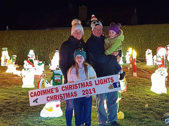 Lorraine, Kevin, Caoimhe and Aoife Lynch of Catletownconyers Ballyagran