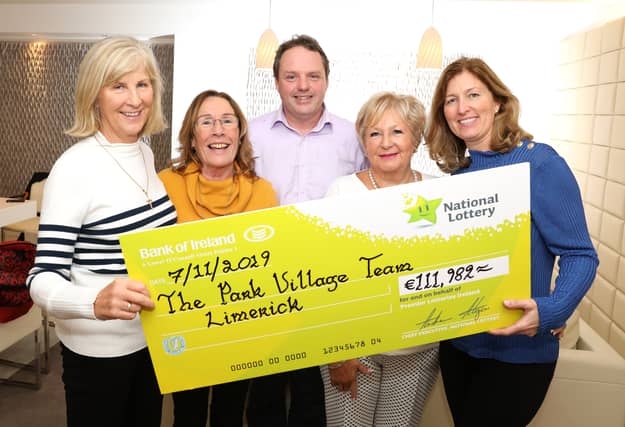 Celebrating the win: Pam O’Sullivan; Trish Kavanagh; Pat Ryan (spokesperson); Gay Callaghan and Elaine Walker | Picture: Mac Innes Photography