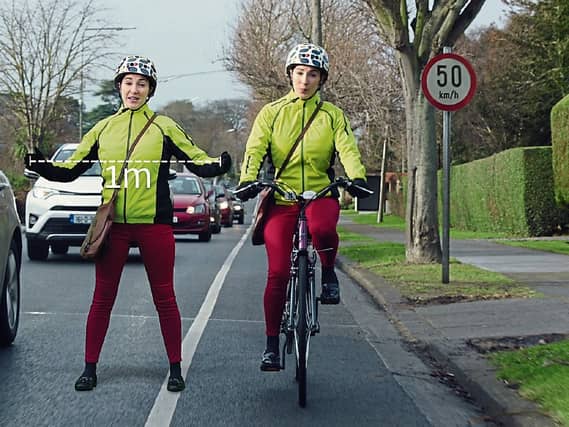 To go along with the RSA latest campaign - Minister Shane Ross has proposed the new crime of ‘dangerous overtaking of a cyclists’