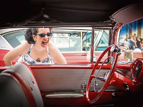 Tara O'Grady recreated her grandmother's 1957 road trip across the US in a Chevy Bel Air