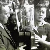Success breeds success: The famous photo of Mick Mackey with the Liam MacCarthy Cup in 1940