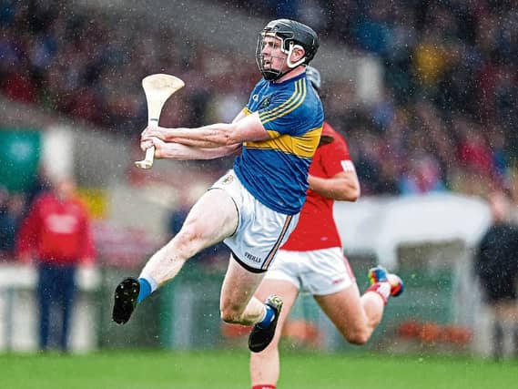 Kevin O'Brien who put in a man of the match performance against Doon on Sunday afternoon