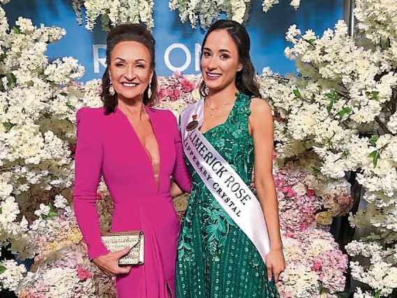 I literally jumped off my seat when the beautiful Limerick Rose Sinead Flanagan was crowned the Rose of Tralee