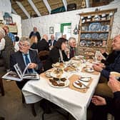 A fine spread was laid on at the Hedge School in Clarina