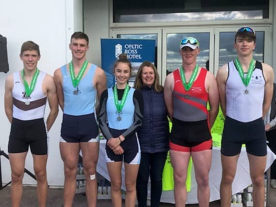 James O'Donovan (red), of Castleconnell Boat Club, and the Ireland JM4+ Crew has reached the A final at the World Junior Rowing Championships in Japan