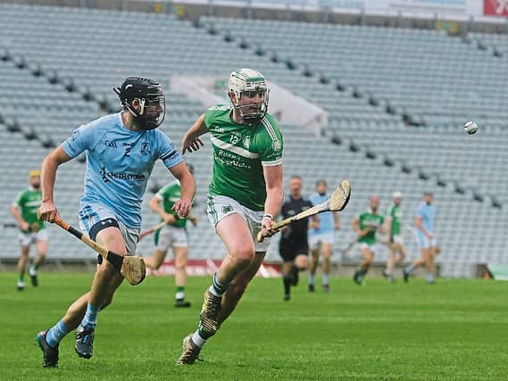 Action from last weekend's Na Piarsaigh versus Kilmallock clash