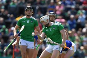 Limerick's Cian Lynch, taking possession against Tipp in Sunday's Munster final, will play alongside top Irish professional Shane Lowry in the Dubai Duty Free Irish Open Pro-Am at Lahinch on Wednesday