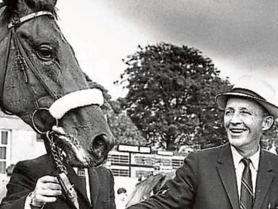 Bing Crosby at the Curragh in 1965