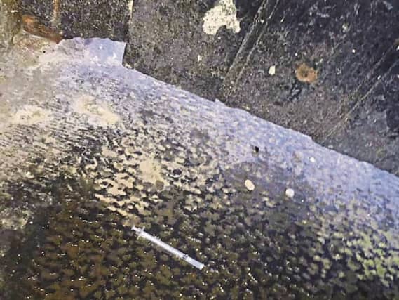 A city councillor wants action after drugs paraphernalia was found at King John's Castle