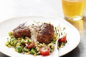 Bring home the taste of Morocco with Gingergirl’s Spicy lamb with tabbouleh recipe