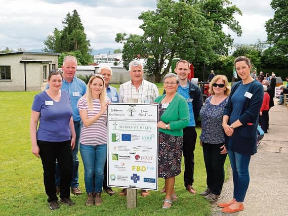 Anja Stenberg, Martin Crowe, Jackie Leonard. John Walsh,John Murray, Sister Helena Blackwell, Liam Duggan, Carmel Fox, and Cora Horgan