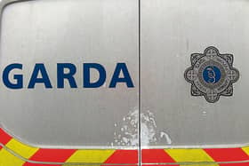 Gardai say a grey Audi estate car left the scene with four males on board shortly after the break-in at 11.30am on Friday July 12