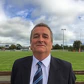 Charlie O'Neill, President of Old Crescent RFC for the 2019/20 season
