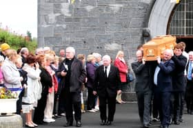 Members of Limerick ICA form guard of honour for Maeve Bradley | Picture: Brendan Gleeson