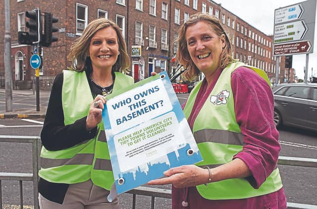 Maura O' Neill and Helen O' Donnell, who has urged landlords to support their efforts | Picture: Michael Cowhey