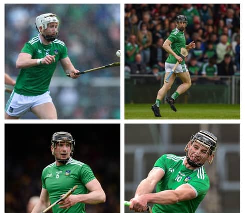 Cian Lynch, Graeme Mulcahy, Declan Hannon and Gearoid Hegarty out of Limerick team