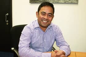 Abul Kalam Azad Talukder is set to win a seat for Fianna Fail PICTURE: ADRIAN BUTLER