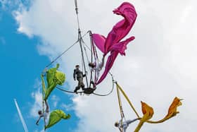 Fidget Feet aerial dance troupe is one of three organisations in line for the grant