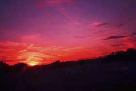 PICTURE THIS: Grand stretch in the evenings: Cian Carmody snapped this sunset