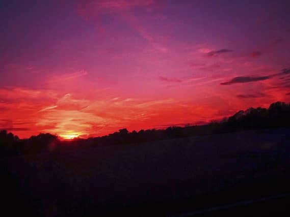 PICTURE THIS: Grand stretch in the evenings: Cian Carmody snapped this sunset