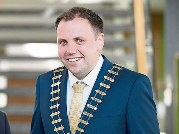 Fianna Fail councillor Cathal Crowe