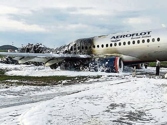 Darragh Melody who lives in Raheen witnessed the Russian aircraft tragedy that claimed 41 lives on Sunday. He also posted a brief snapchat video of the scene at the airport which can be seen below