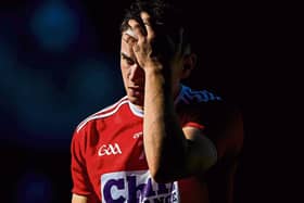 Pressure in on: Mark Coleman of Cork reacts following his side's loss to Tipperary in the Munster GAA Hurling Senior Championship Round 1 clash in Cork last weekend