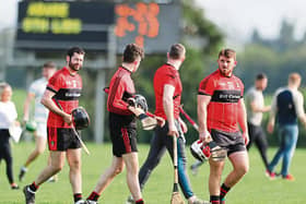 Adare players leave the field after their win over South Liberties, when will they play again though?