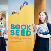 Dr Sindy Joyce and Elaina Ryan pictured at the official launch of the Bookseed project Picture: Brian Arthur