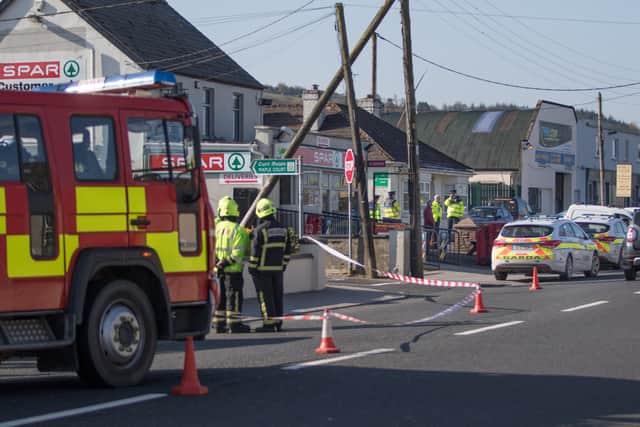 According to a witness, the two children were in a double buggy in the company of their father when the buggy was struck by a vehicle.