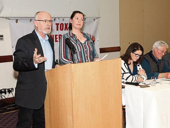 Members of Limerick Against Pollution who are holding a public meeting this week