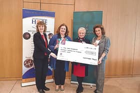 Yvonne O'Keefe, Northern Trust, Catherine Duffy, MD Northern Trust, Maureen Forrest, honorary director of the Hope Foundation and Loretto  Kennedy, also of the Hope Foundation