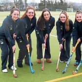 Crescent Hockey All-Ireland Finalists: Sarah Barry, Claudia Griffin, Amy Ahern, Serena Mc Dermott, Emly Byrne and Aoife Hickey