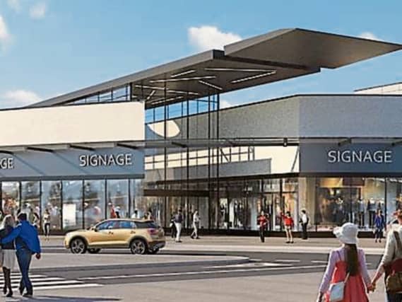 An impression of the proposed expansion to Castletroy Town Centre